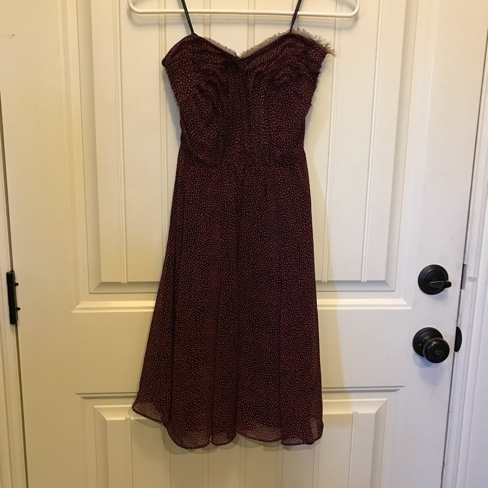 Strapless dress